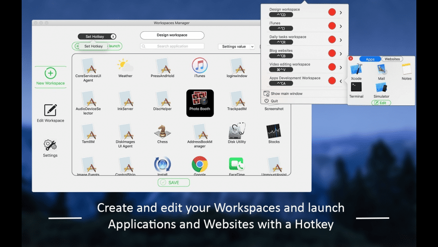 Workspaces Mac App Review
